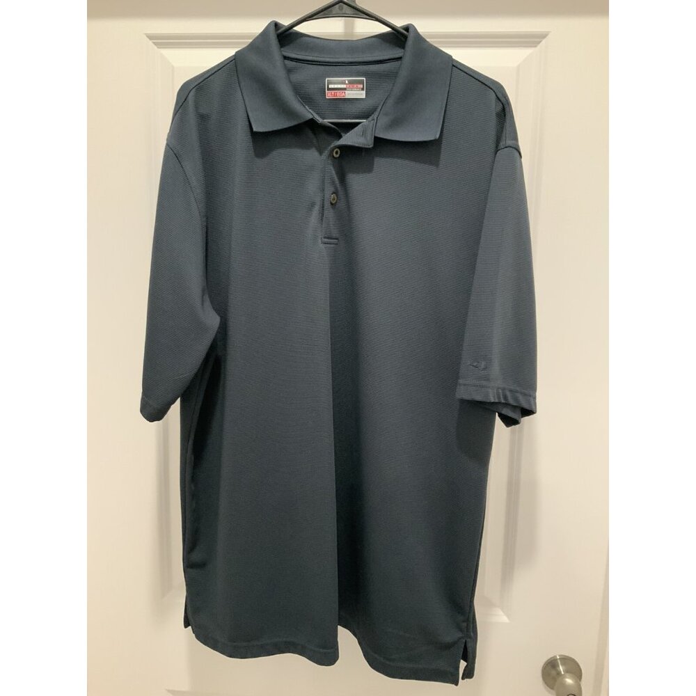 Grand Slam Polo XL Men's Grayish Blue Performance Golf Casual